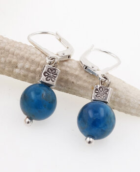 Ohrringe Apatit Silber Ohrringe Apatit Silber