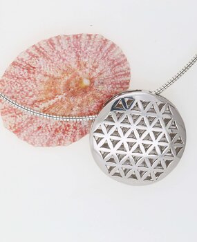 Anhänger Blume des Lebens 1 Silber Anhänger Blume des Lebens 1 Silber