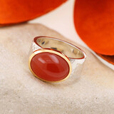 Ring "New Creations" Bicolor Carneol Ring "New Creations" Bicolor Carneol