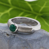 Ring Modern Times  grüner Achat Ring Modern Times  grüner Achat