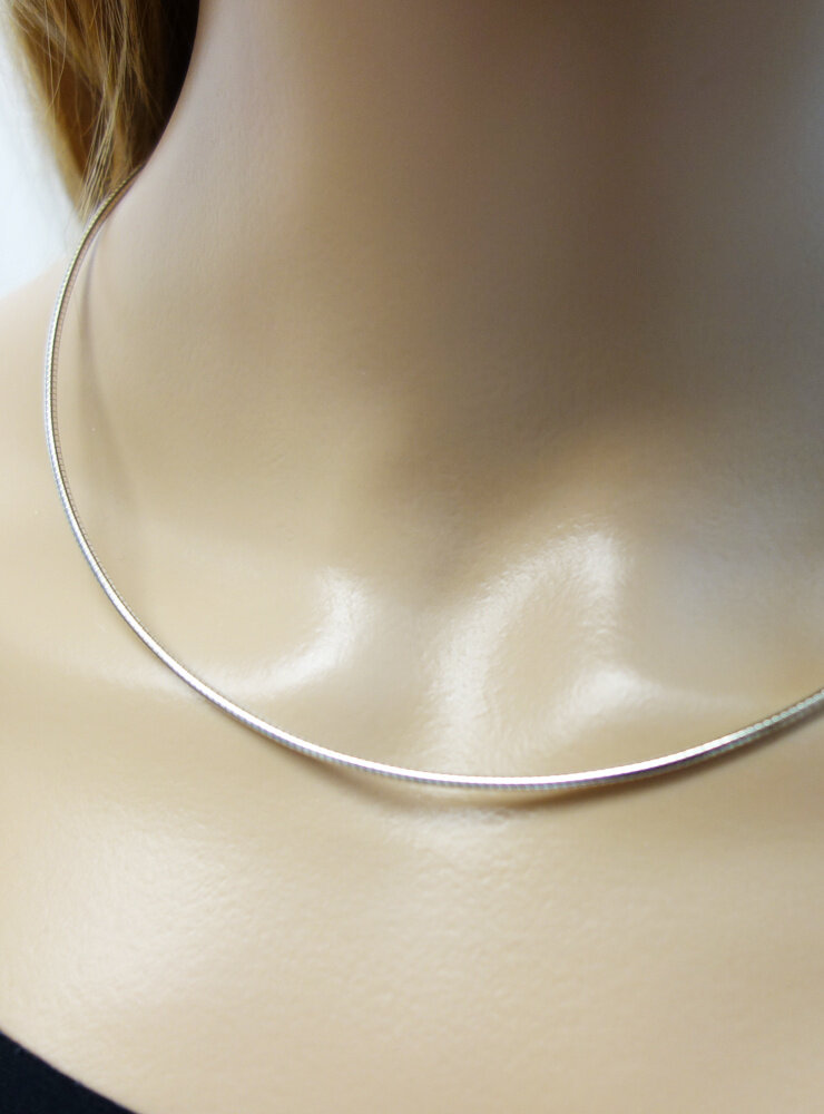 Omegareif aus 925er Silber 1,7 mm Omegareif aus 925er Silber 1,7 mm