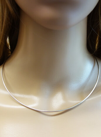 Omegareif aus 925er Silber 1,7 mm Omegareif aus 925er Silber 1,7 mm