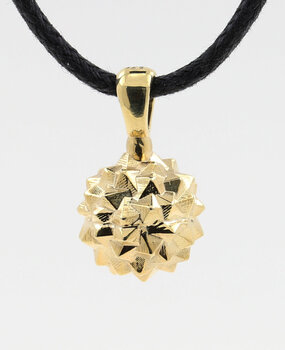 Anhänger Morgenstern Silber vergoldet Anhänger Morgenstern Silber vergoldet