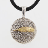 Anhänger Feder Bicolor