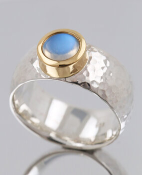 Ring King Arthur Bicolor Mondstein Ring King Arthur Bicolor Mondstein