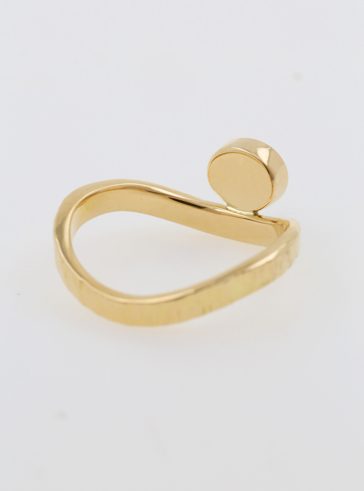 Liane: Ring aus 750er Gelbgold und Smaragd