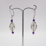 Ohrringe Amethyst Silber Ohrringe Amethyst Silber