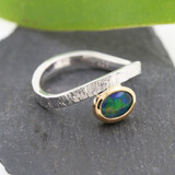 Ring Liane Bicolor Opaltriplette