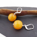 Ohrringe Bakelit Silber Ohrringe Bakelit Silber