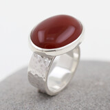 Ring "New Creations" Silber Carneol Ring "New Creations" Silber Carneol