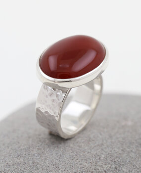 Ring "New Creations" Silber Carneol Ring "New Creations" Silber Carneol