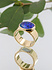 Ring "New Creations" Gold Opaltriplette