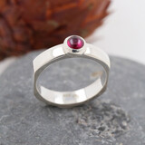 Ring Modern Times Silber Granat Ring Modern Times Silber Granat
