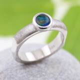 Ring Modern Times Silber Opaltriplette Ring Modern Times Silber Opaltriplette