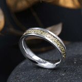 Ehering "It's True" Bicolor Variante ohne Stein