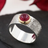 Ring Lancelot Bicolor Rubin Ring Lancelot Bicolor Rubin