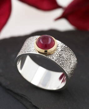 Ring Lancelot Bicolor Rubin