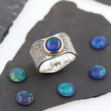 Ring Giulia Bicolor Opaltriplette Ring Giulia Bicolor Opaltriplette