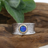 Ring Gloria Bicolor Opaltriplette Ring Gloria Bicolor Opaltriplette