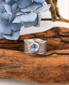 Ring Giulia Silber Mondstein Ring Giulia Silber Mondstein