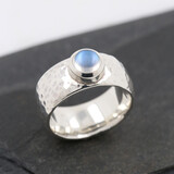 Ring King Arthur Silber Mondstein Ring King Arthur Silber Mondstein