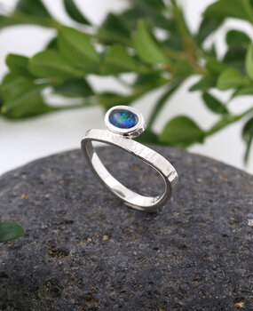 Ring Liane Silber Opaltriplette Ring Liane Silber Opaltriplette