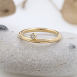 Ring "Ringlein 2" Gold Diamant Ring "Ringlein 2" Gold Diamant