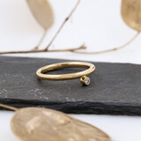 Verlobungsring "Ringlein 2" Gold Diamant Verlobungsring "Ringlein 2" Gold Diamant
