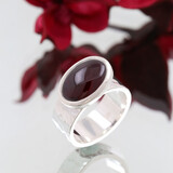 Ring "New Creations" Silber Granat Ring "New Creations" Silber Granat
