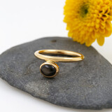 Ring "Ringlein 2" Gold Sternsaphir Ring "Ringlein 2" Gold Sternsaphir