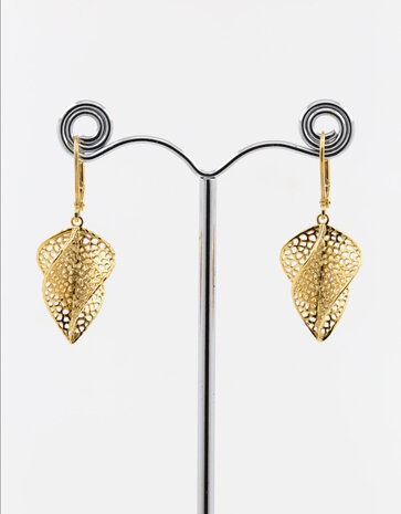 Spira: Ohrringe aus 925/-Silber vergoldet Spira: Ohrringe aus 925/-Silber vergoldet