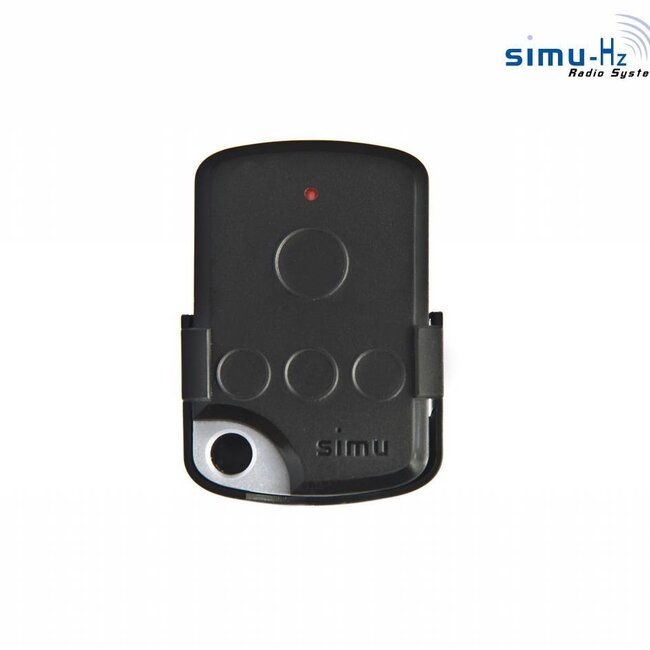 Simu TSA+ 4-kanaals mini handzender met houder