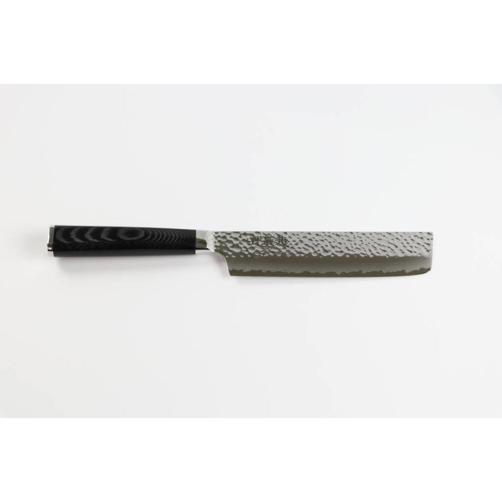 RYUSEN Tanganryu Micarta Black Nakiri 165 mm TG-505