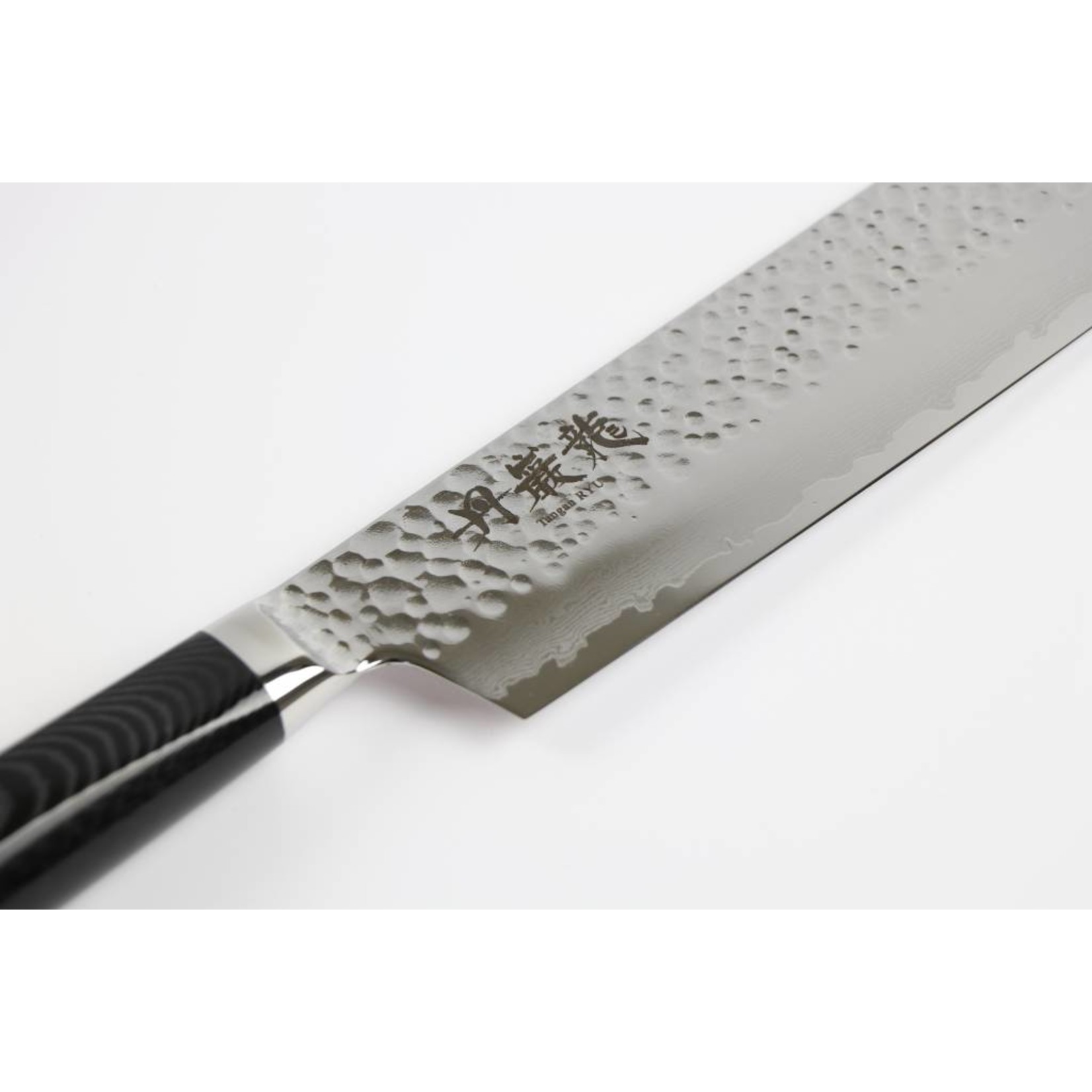 RYUSEN Tanganryu Micarta Black Nakiri 165 mm TG-505