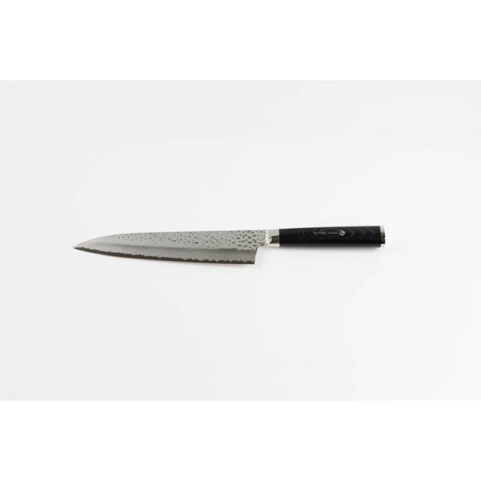 RYUSEN Tanganryu Micarta Black Gyuto 180 mm TG-503