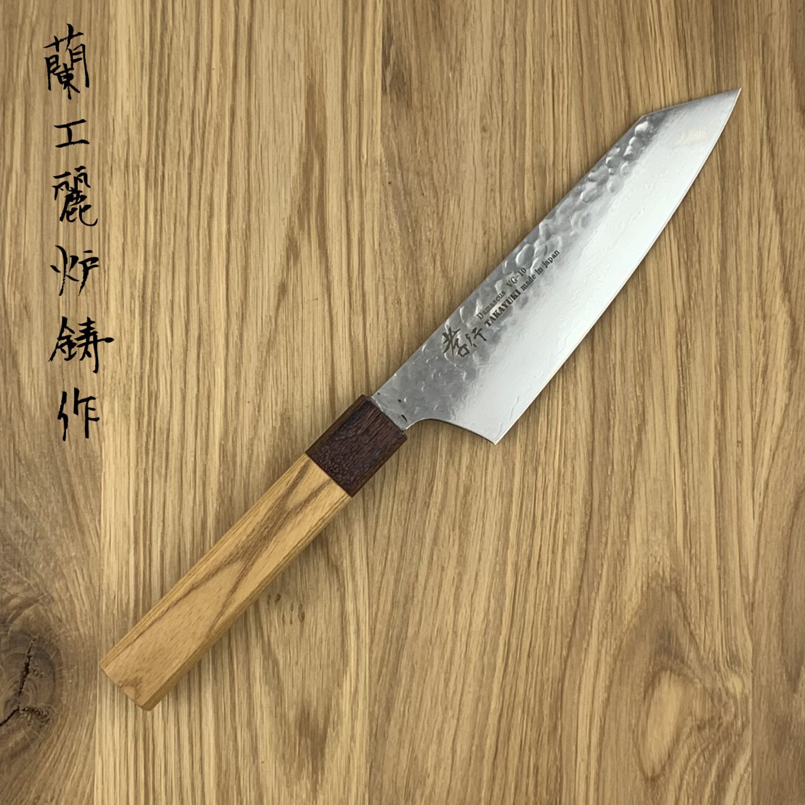 SAKAI TAKAYUKI 33 layers hammered Kengata 160 mm Zelkova Japanese handle  07479