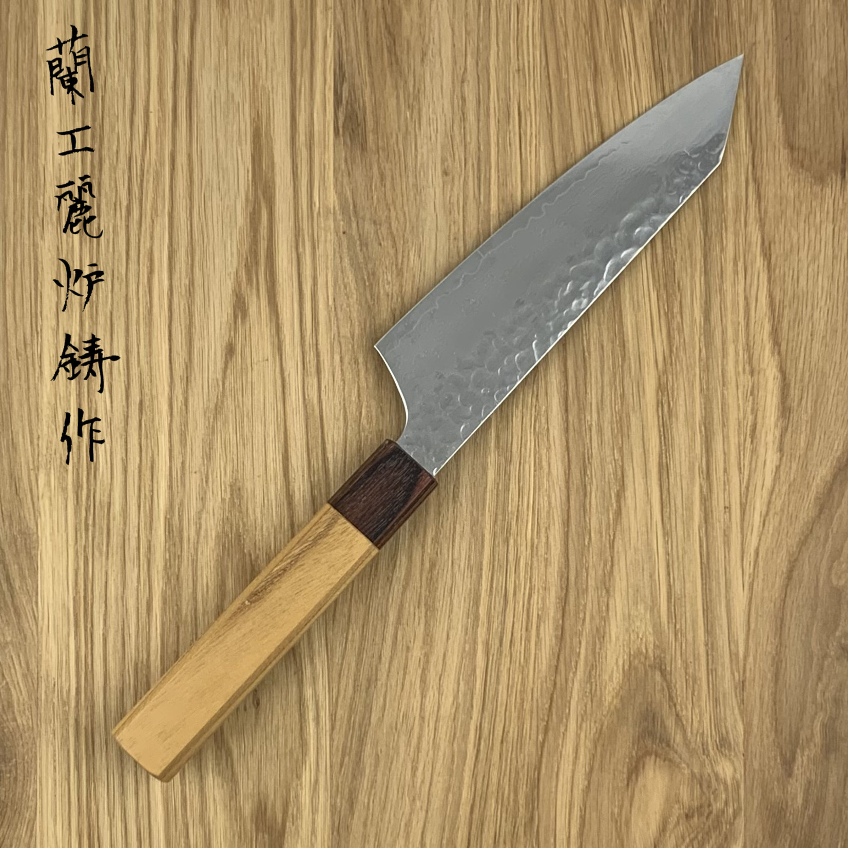 Takayuki SAKAI TAKAYUKI 33 layers hammered Kengata 160 mm Zelkova Japanese handle  07479