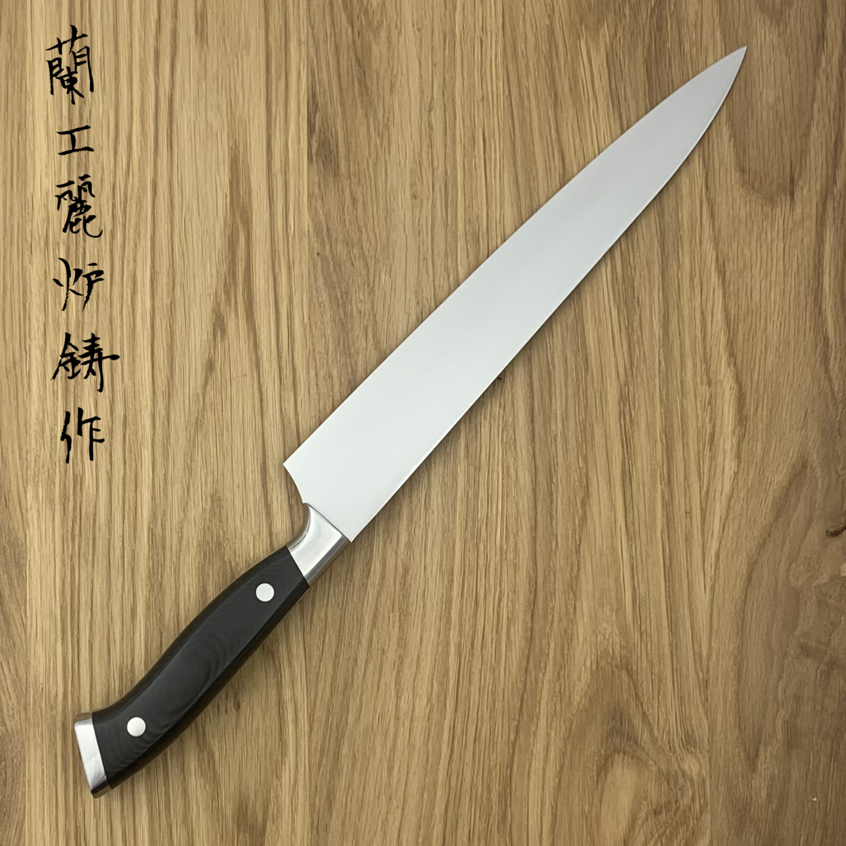 NENOHI NENOX S Sujihiki 230 mm Zwart