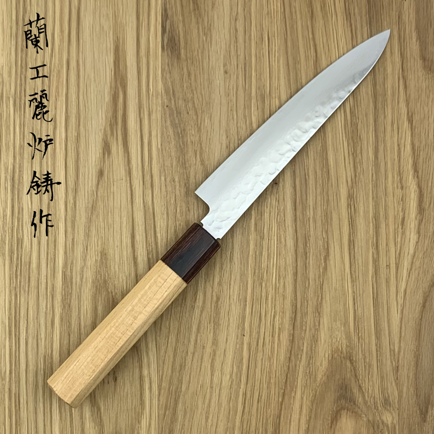 SAKAI TAKAYUKI 33 laags gehamerd  Petty 150 mm Japans zelkova heft 07471