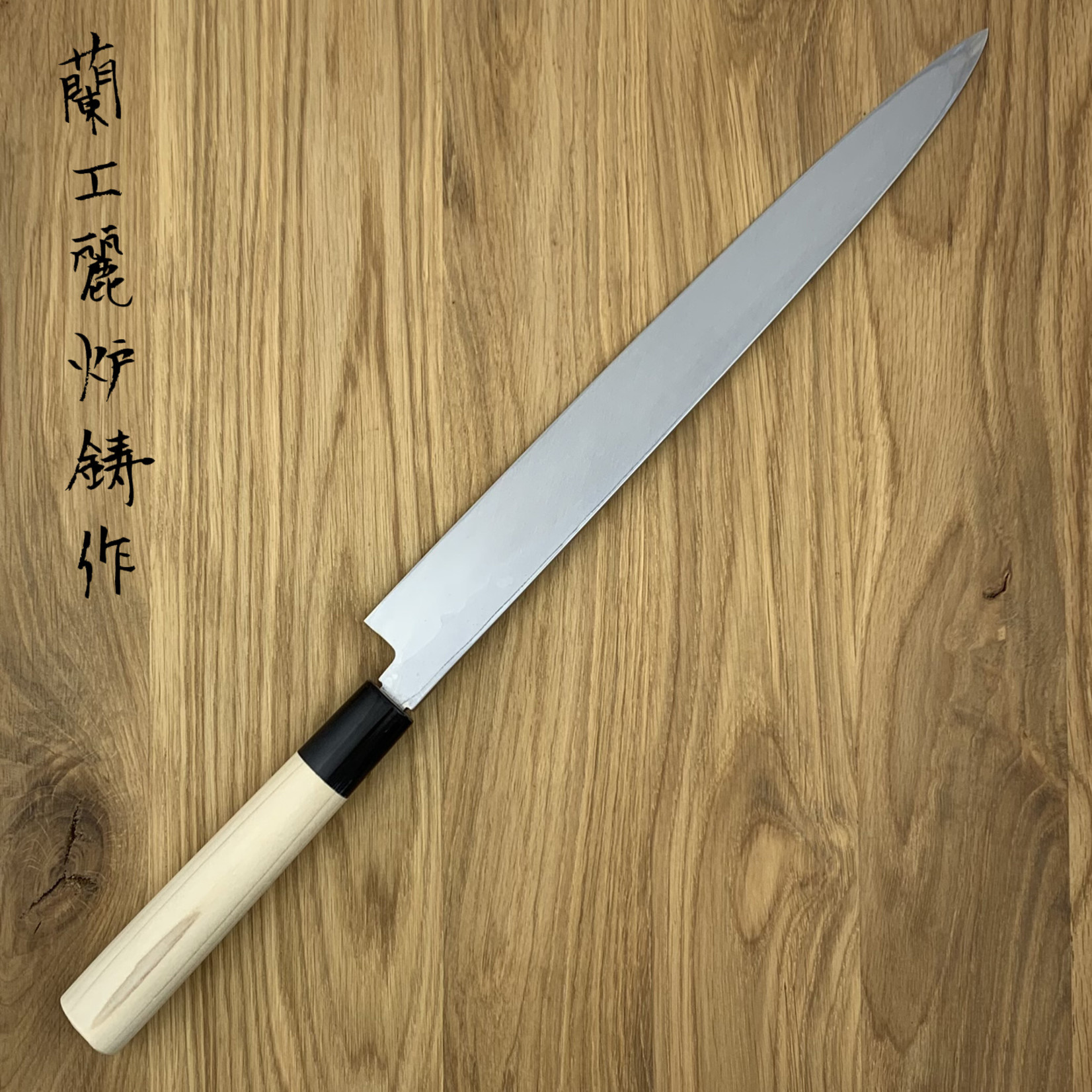 SAKAI TAKAYUKI Uzushio White #2 Damascus Yanagiba 300 mm 05305