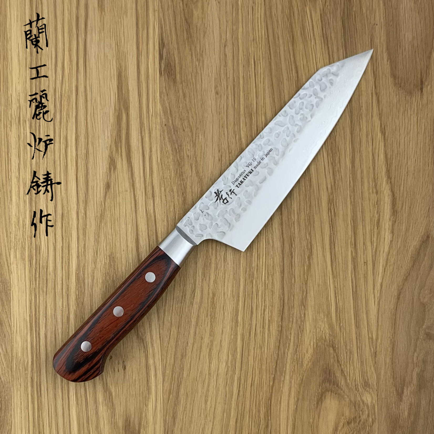 SAKAI TAKAYUKI 33 layers Kengata Santoku 160 mm 07399