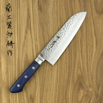 Santoku 180mm blauw 07392B