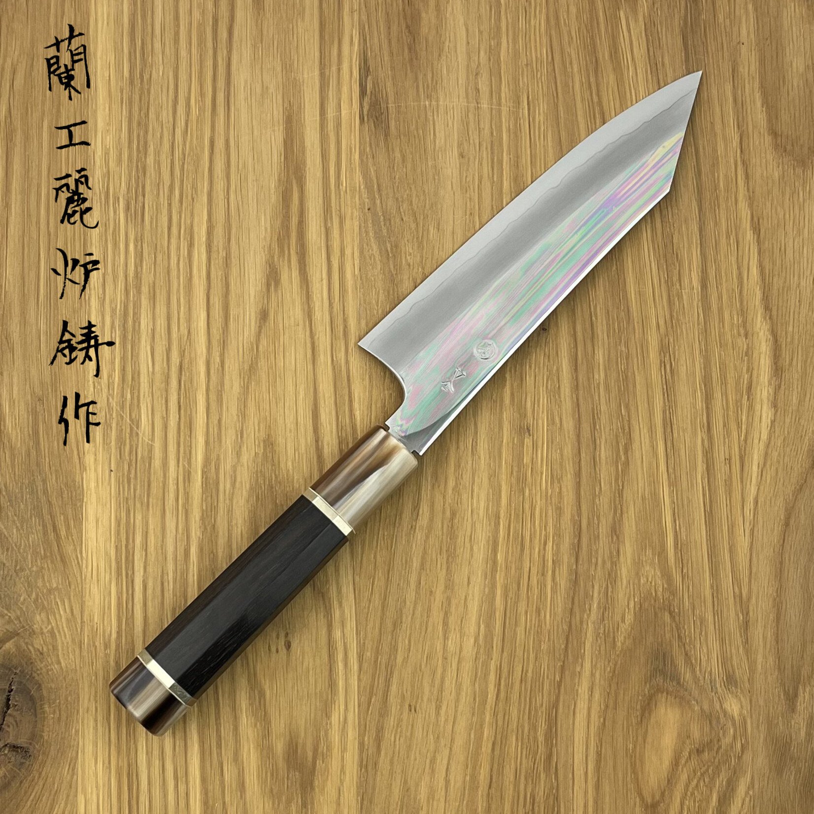 TADOKORO TAKEFU Santoku K-Tip 180 mm mirror finish