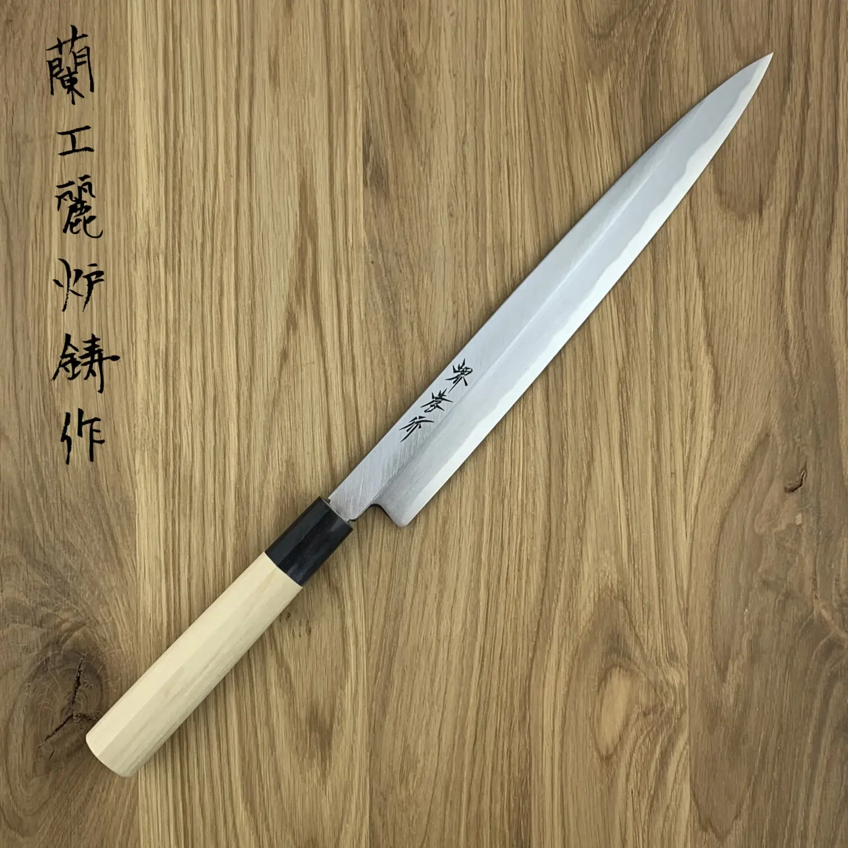 SAKAI TAKAYUKI Kasumi Suigyu White #3 Magnolia Heft Yanagiba 300 mm 06305