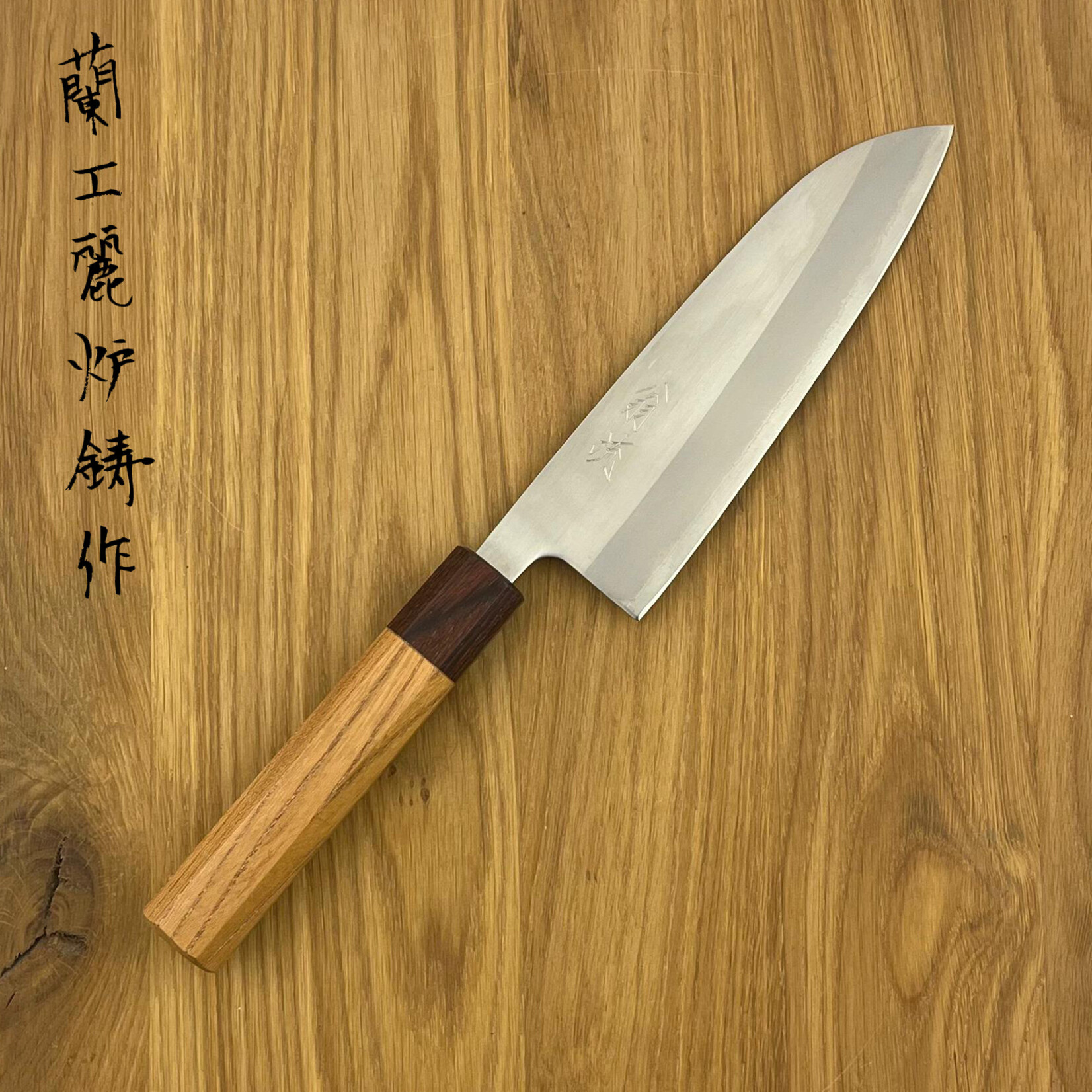 OEM White #1 Santoku 165 mm Zelkova heft