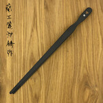 Pincet 30cm recht (zwart)