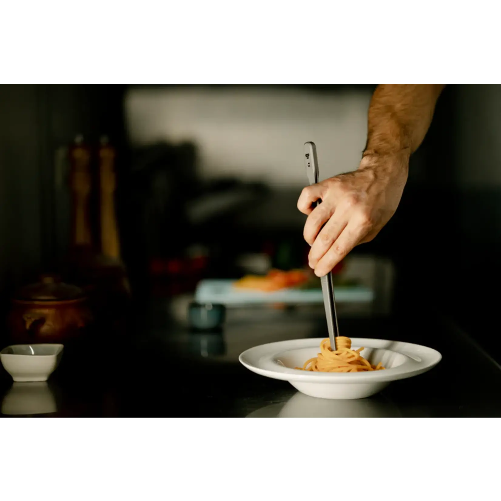 TITANION Tweezer 30cm straight (black)