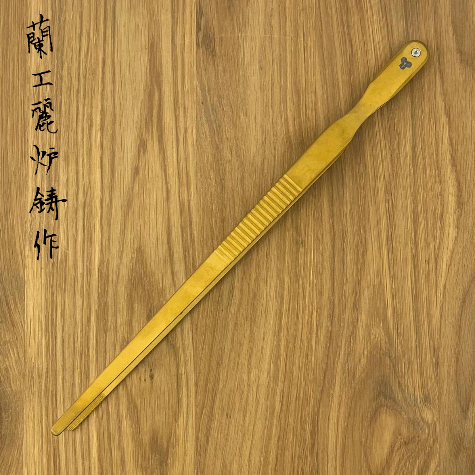 TITANION Tweezer 30cm straight (gold)