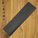 Knife roll with magnet 4 items black