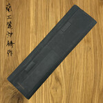 Knife roll with magnet 4 items gaucho black